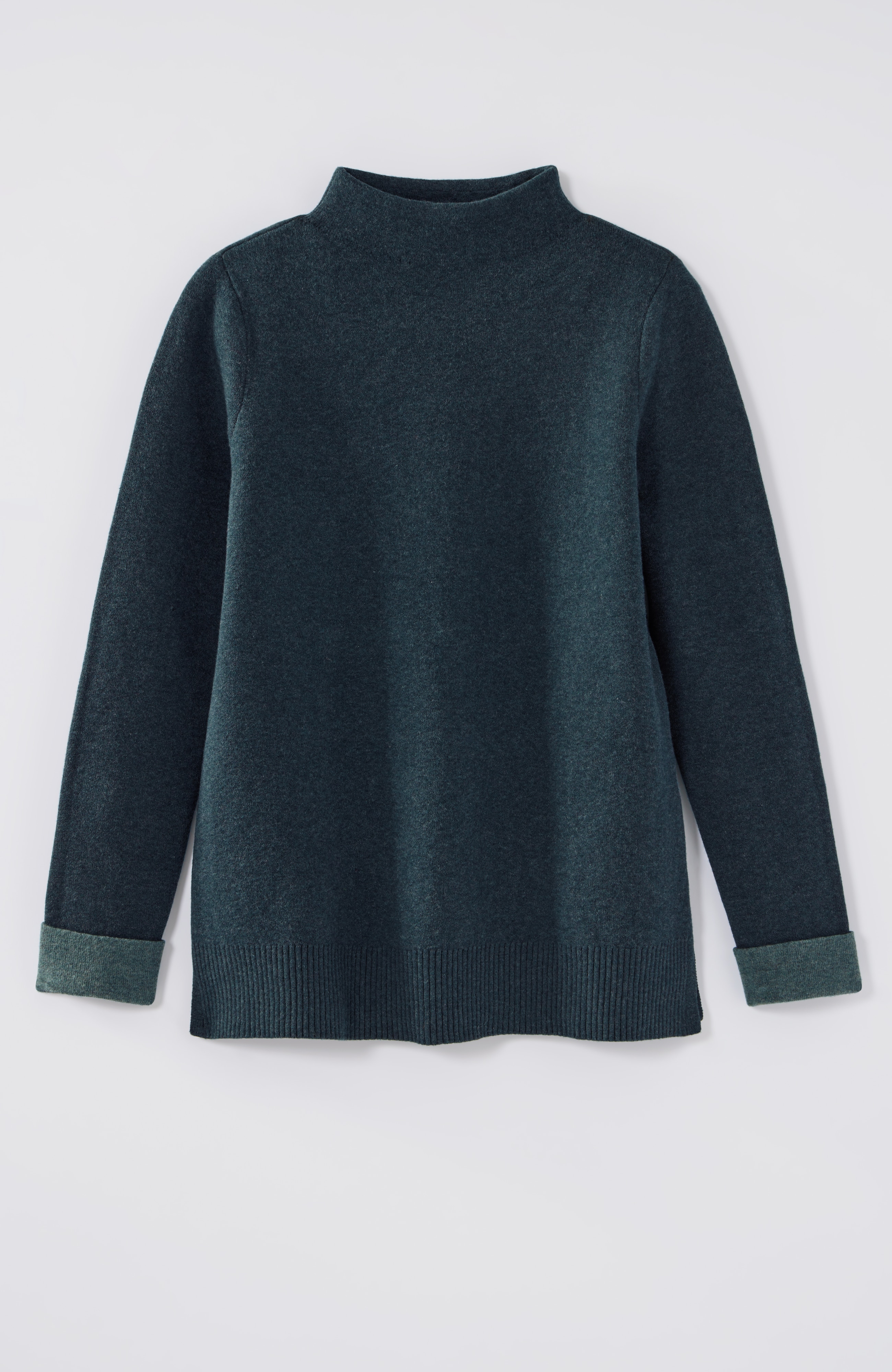 Majestic Funnel-Neck Sweater