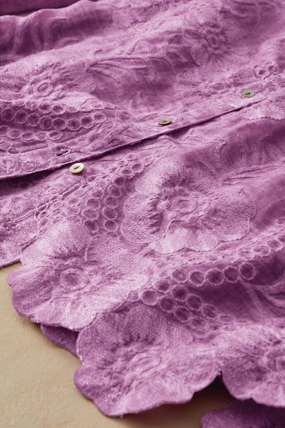 Lace Impressions Vintage-Wash Tunic