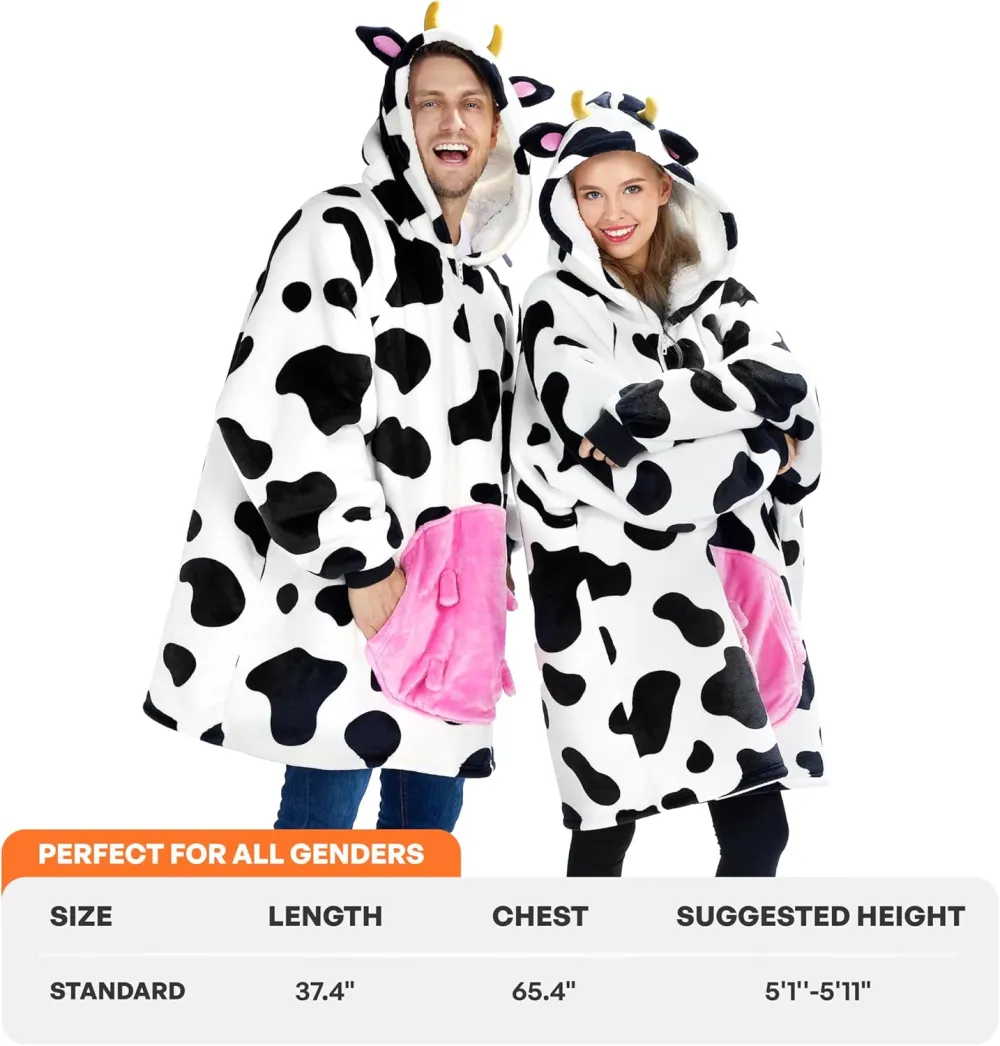 Panda Wearable Blanket Hoodie