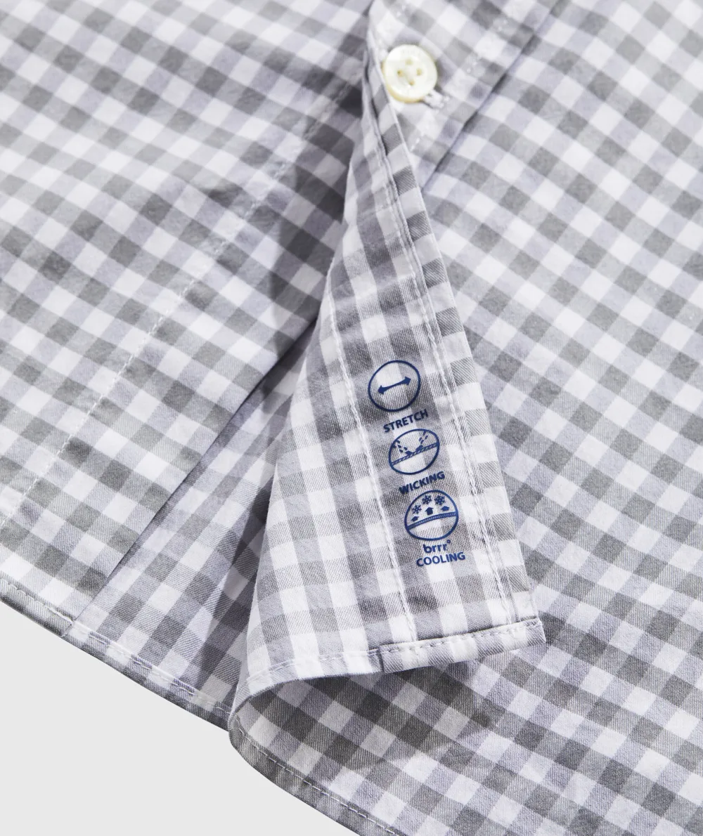 On-The-Go brrr° Gingham Shirt