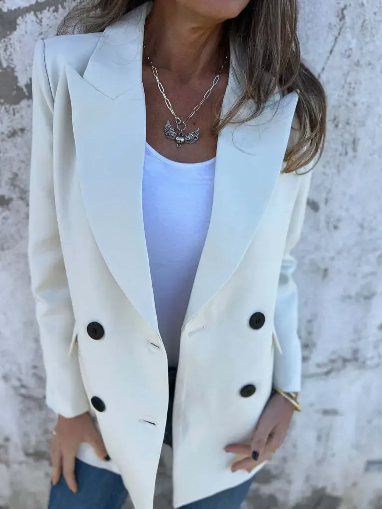 Double-Breasted Blazer