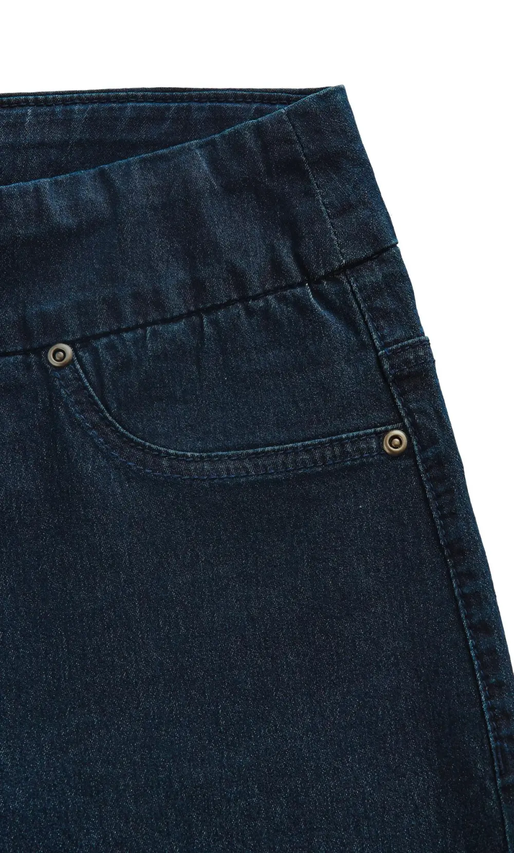Evans Indigo Blue Denim Straight Leg Jeans