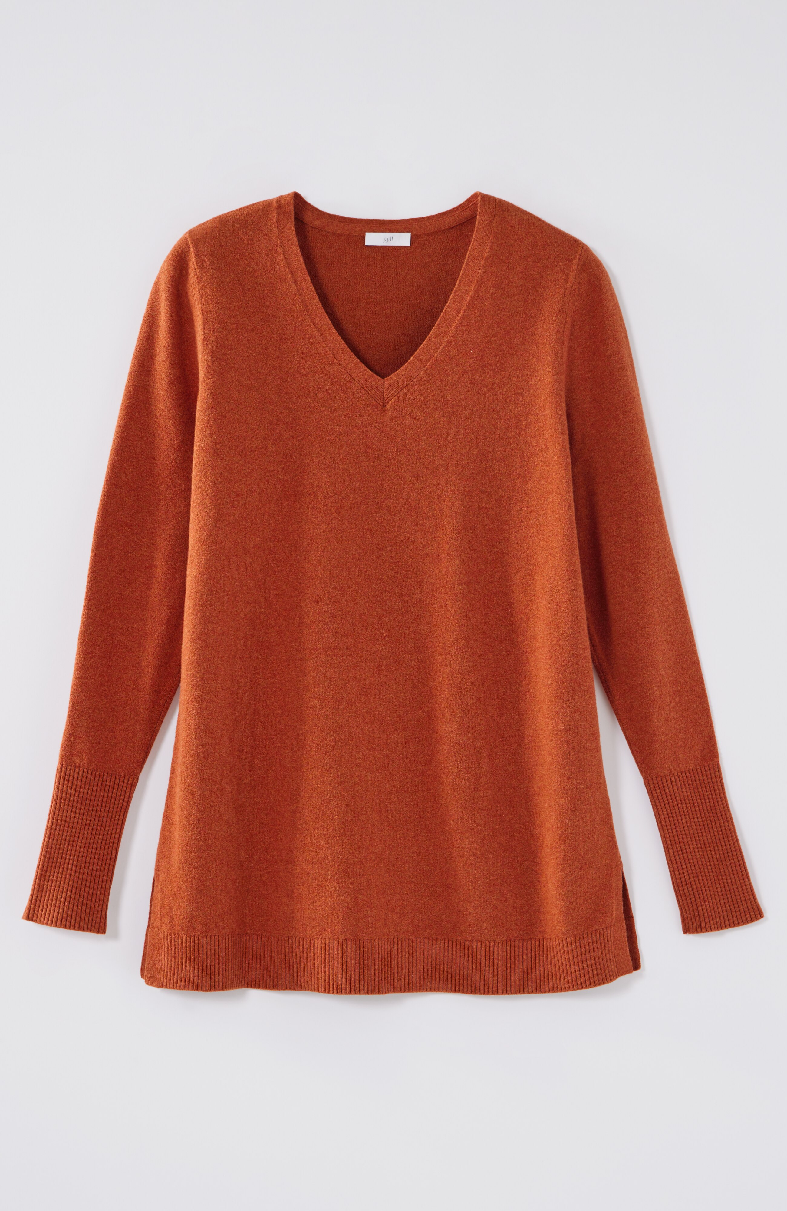 V-Neck Sweater Tunic