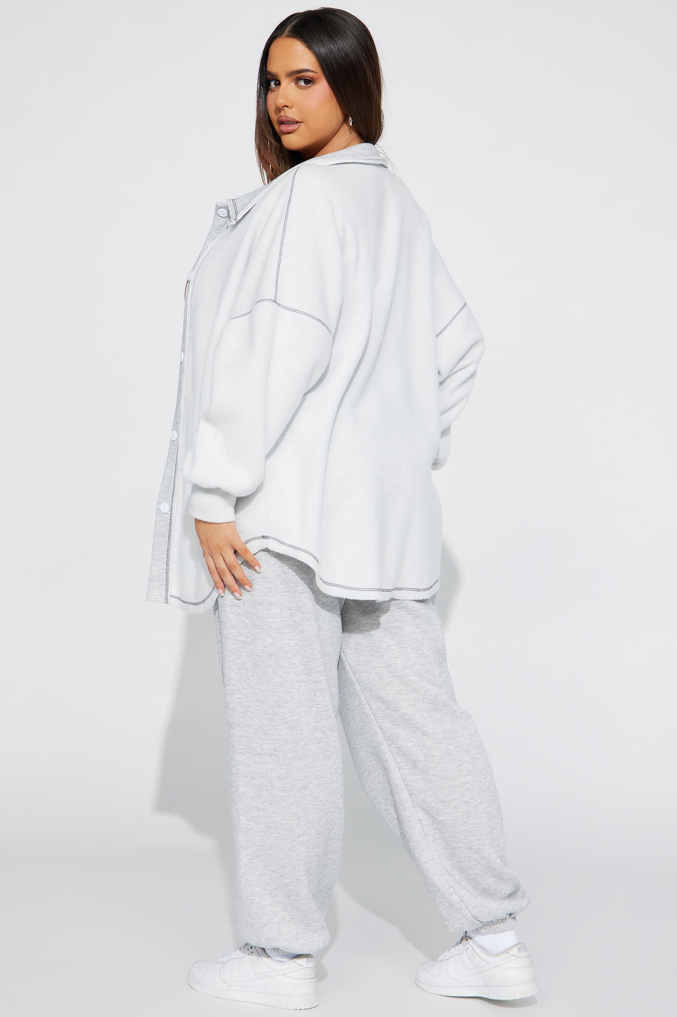 Casey Jogger Set - Heather Grey