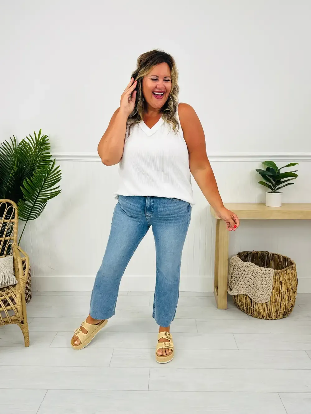 All I Need Tummy Control Butt Lifting Kick Flare Jeans