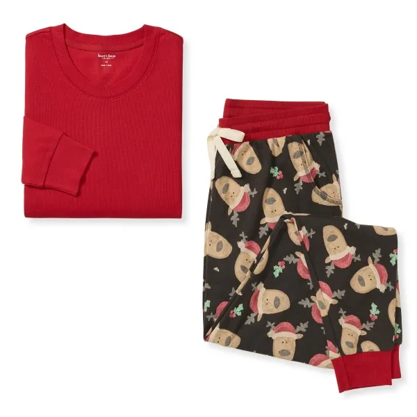 Guide My Sleigh Matching Organic Cotton Pajamas