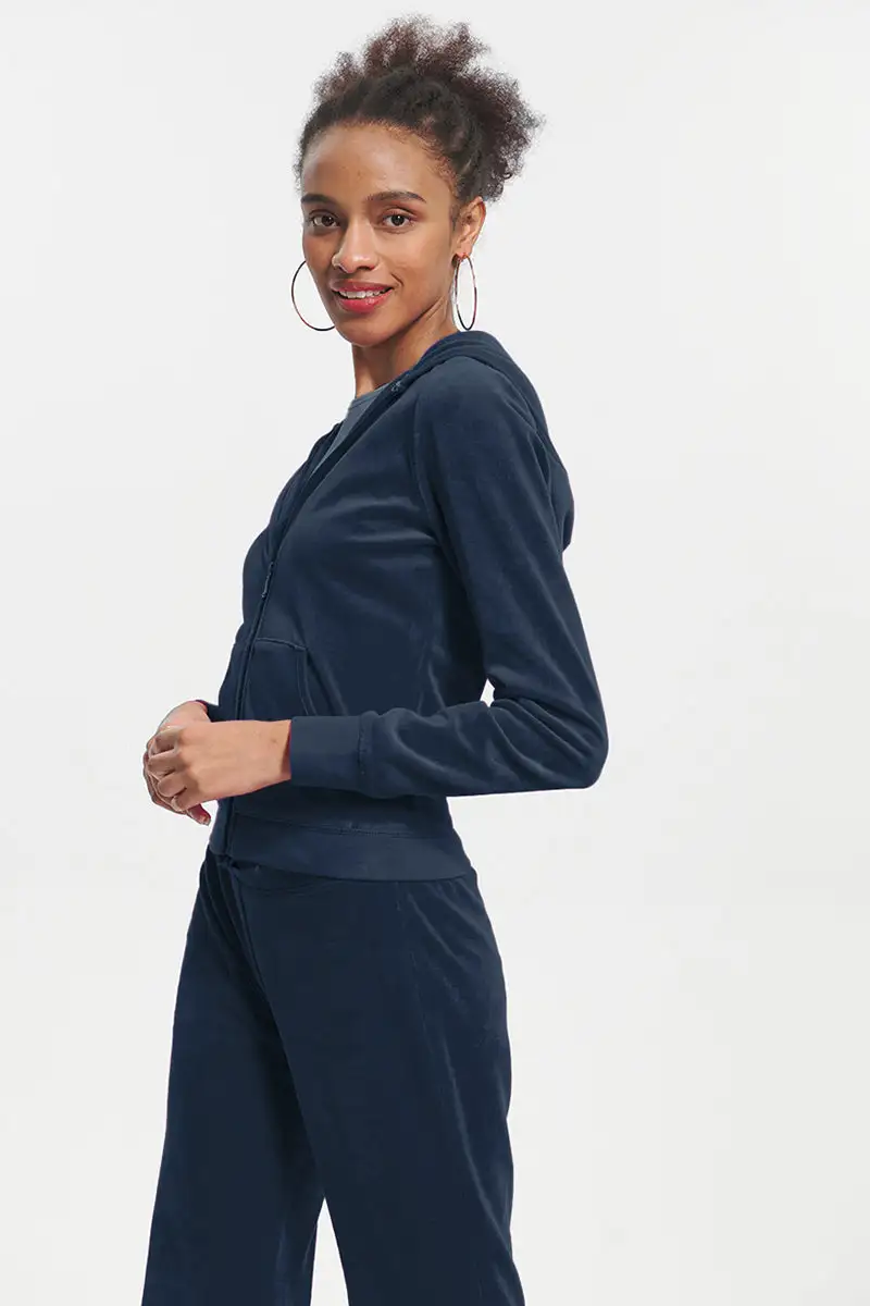 Classic Cotton Velour Hoodie