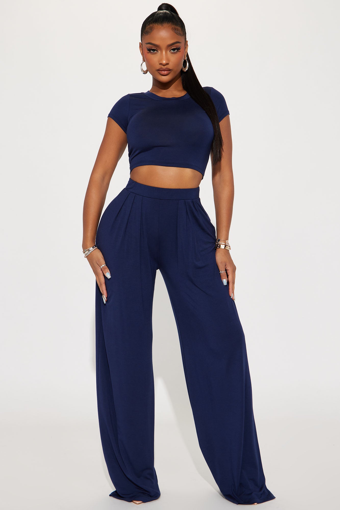 Chosen One Pant Set - Navy