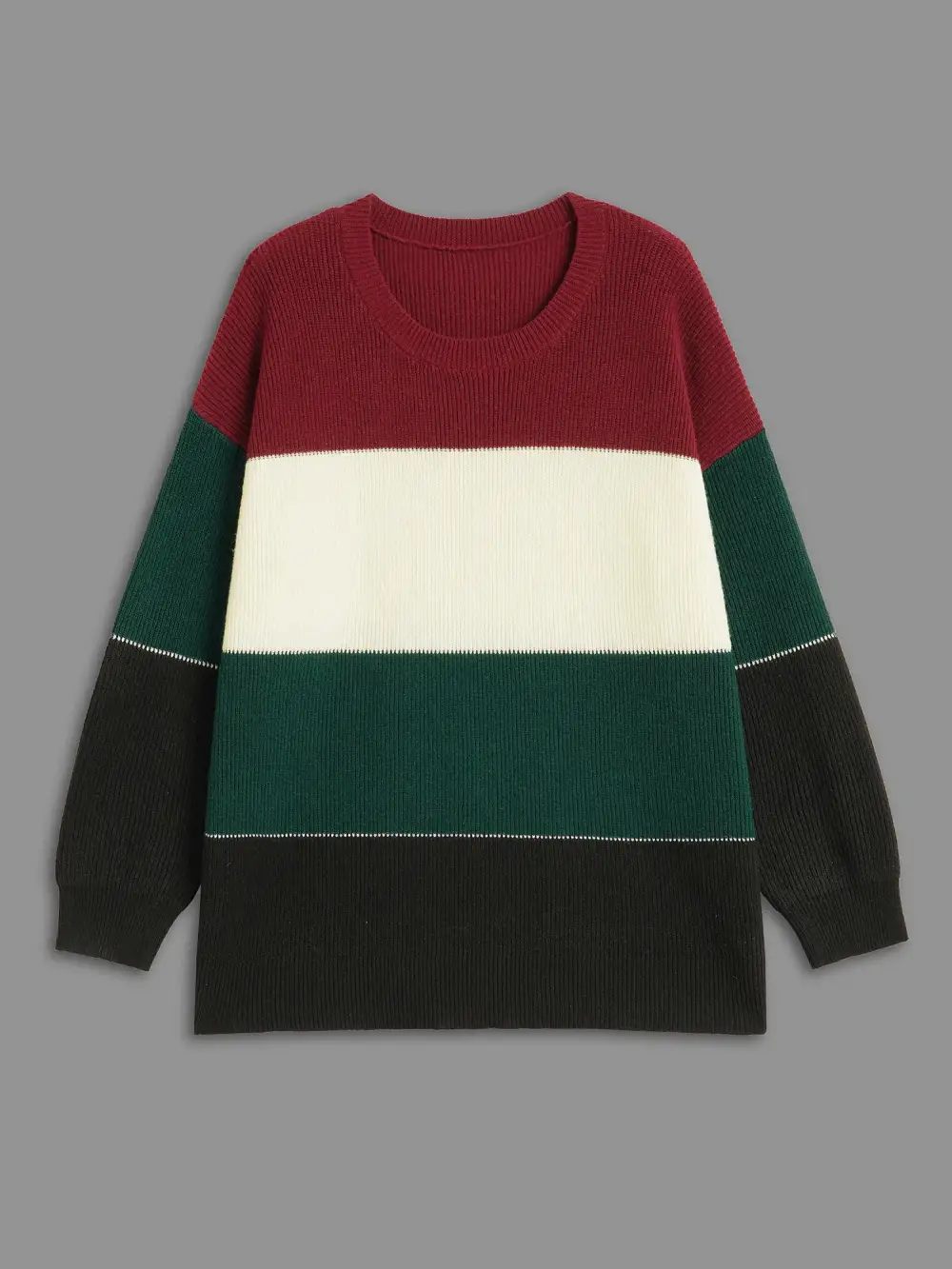 Supersoft Essentials Holiday Color Block Pullover