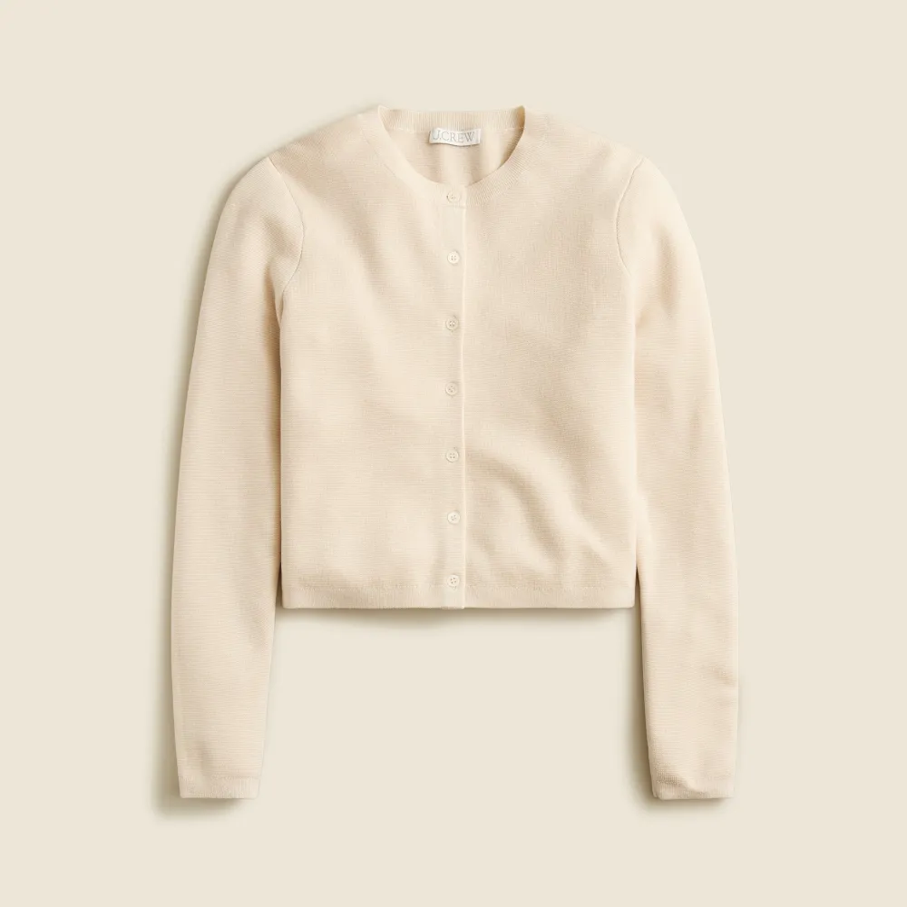 Cardigan sweater in TENCEL™-lyocell