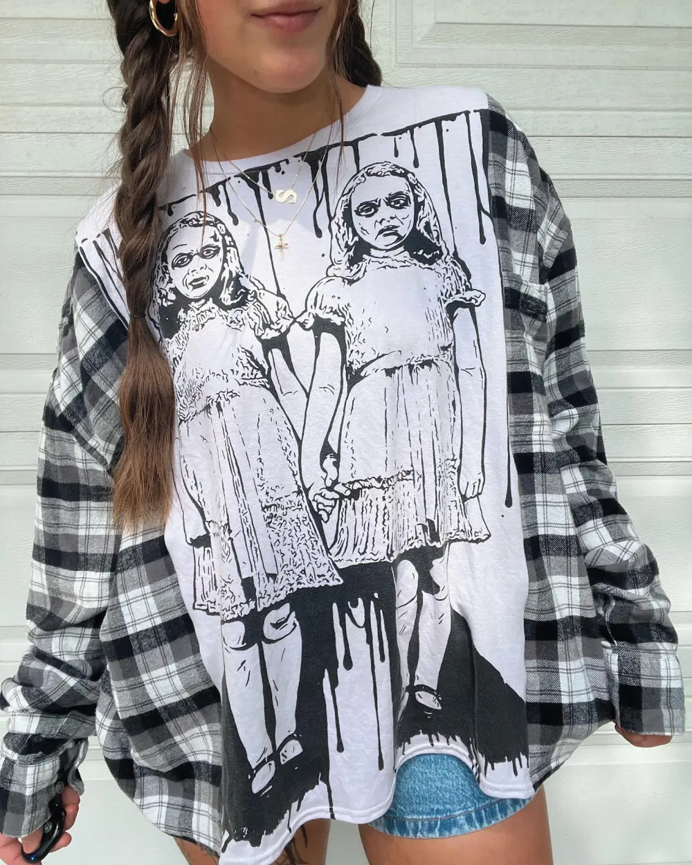 Grey hoodie sweatshirts how perfect and cozy piece for your Halloween day