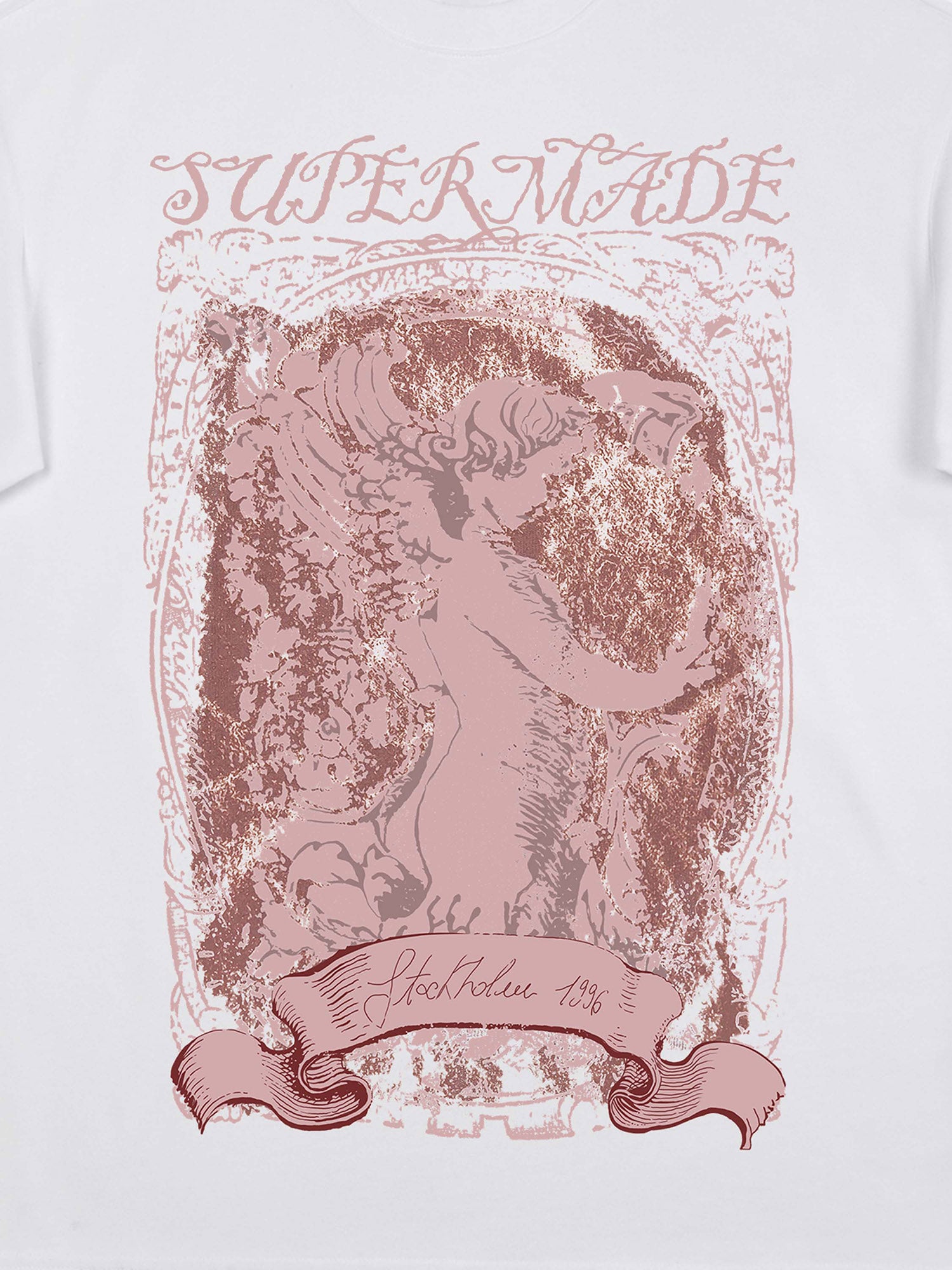 Mottled Angel Street Hip-Hop T-shirt - 2129