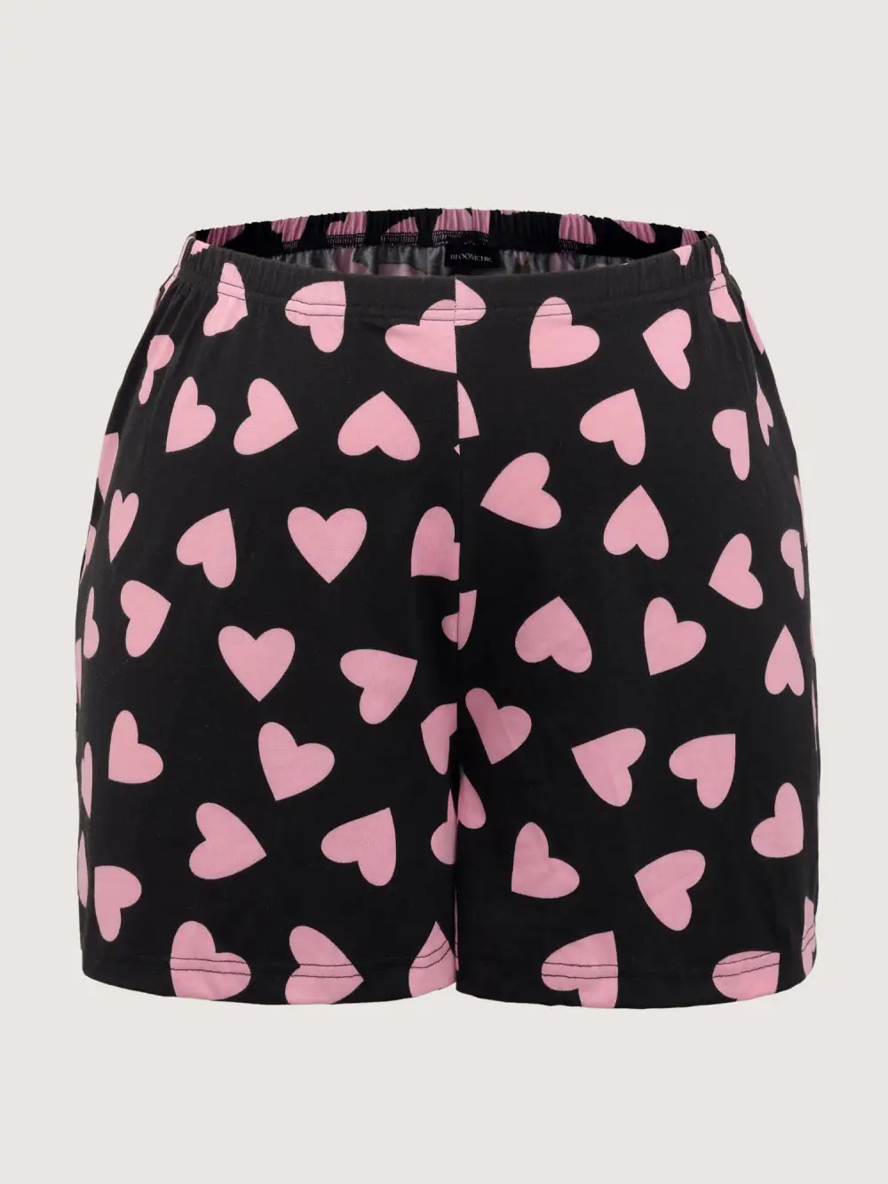 Sweet Hearts Stretchy Waist Knit Loungewear Set