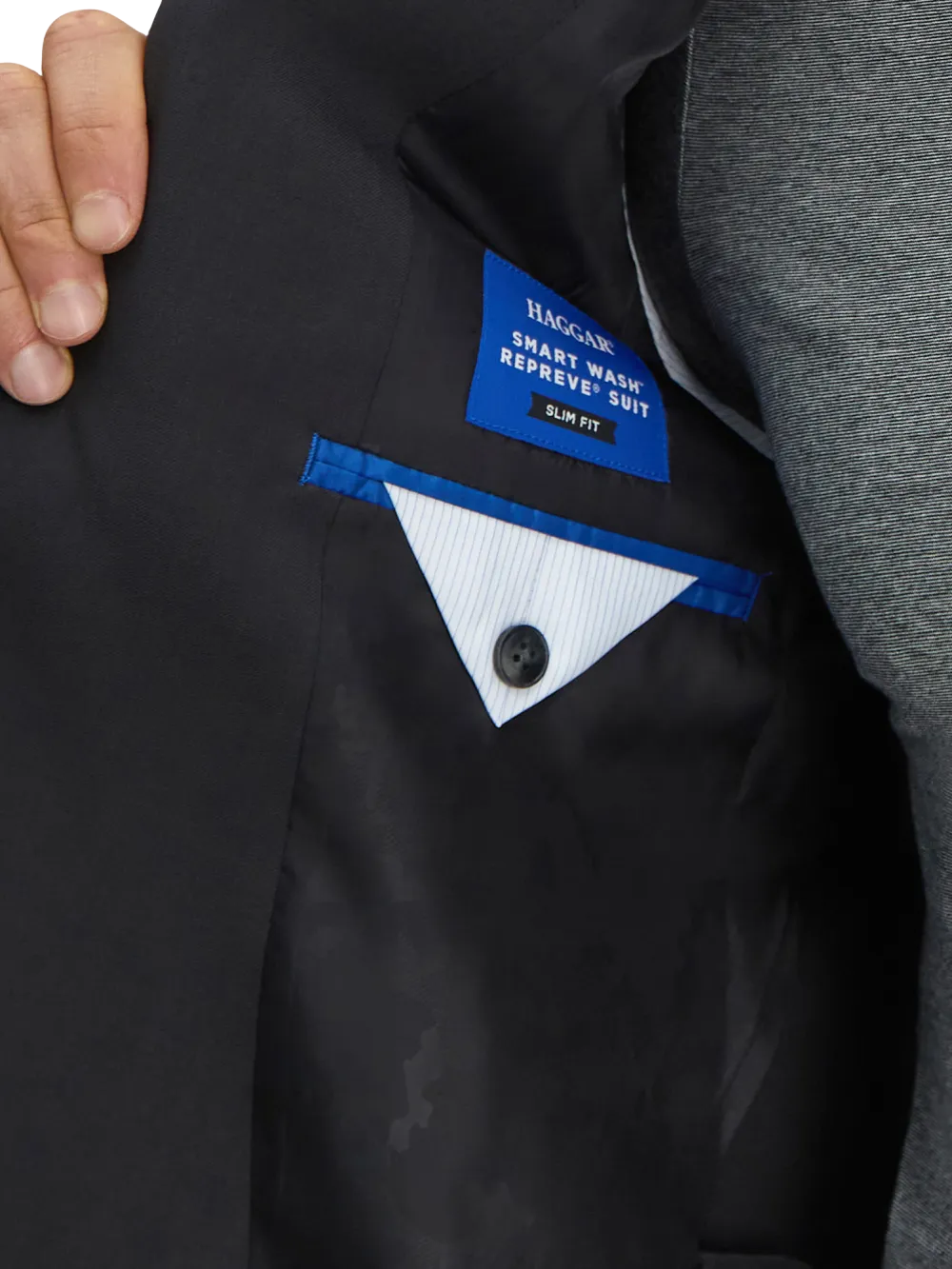 Haggar Smart Wash® Repreve® Slim Fit Suit Jacket