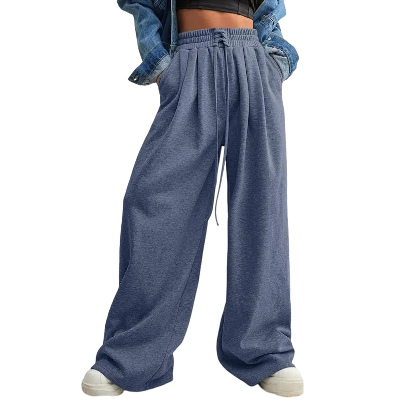 Women’s Wide Leg Drawstring Sweatpants with Pockets