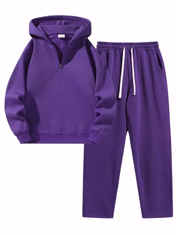 Men’s Hoodie & Sweatpants Set – Casual 2-Piece Outfit