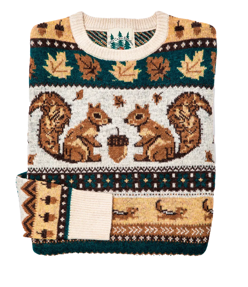 The Squirrel Nut Harvest Sweater