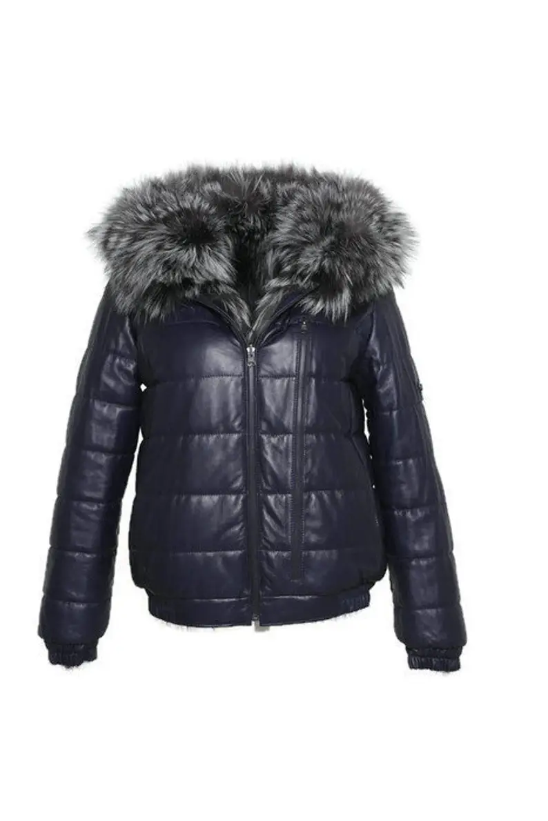 Silver Fox Fur Jacket