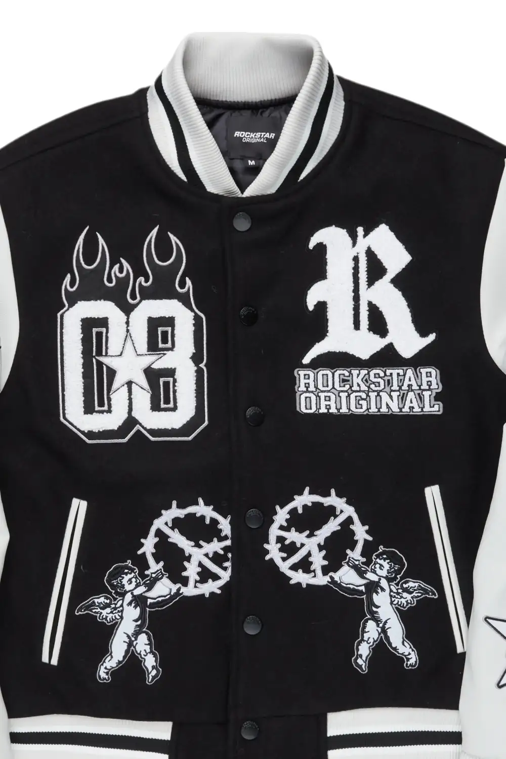 Rune Black Varsity Jacket