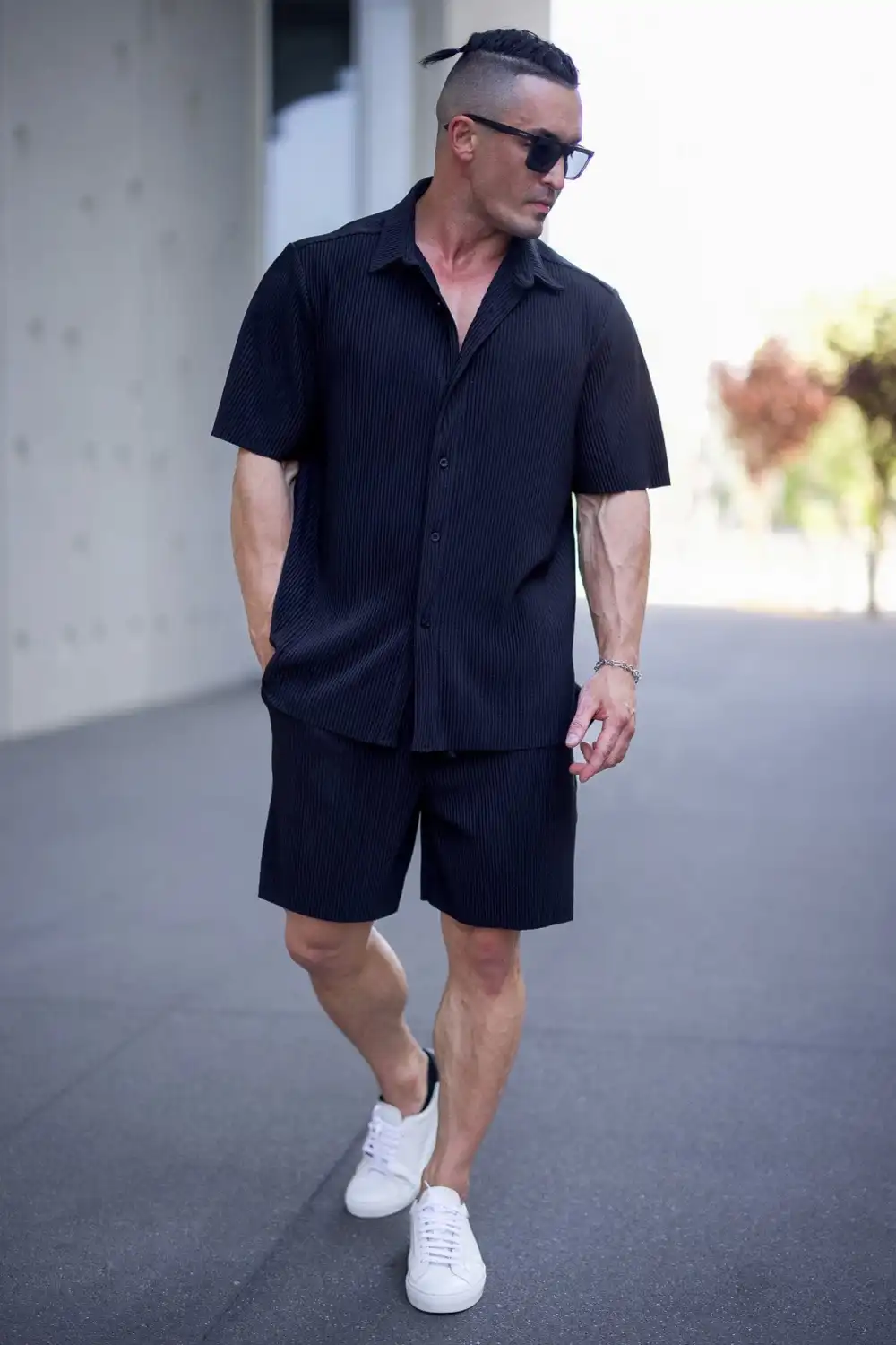 148 Pleated Festival Shorts