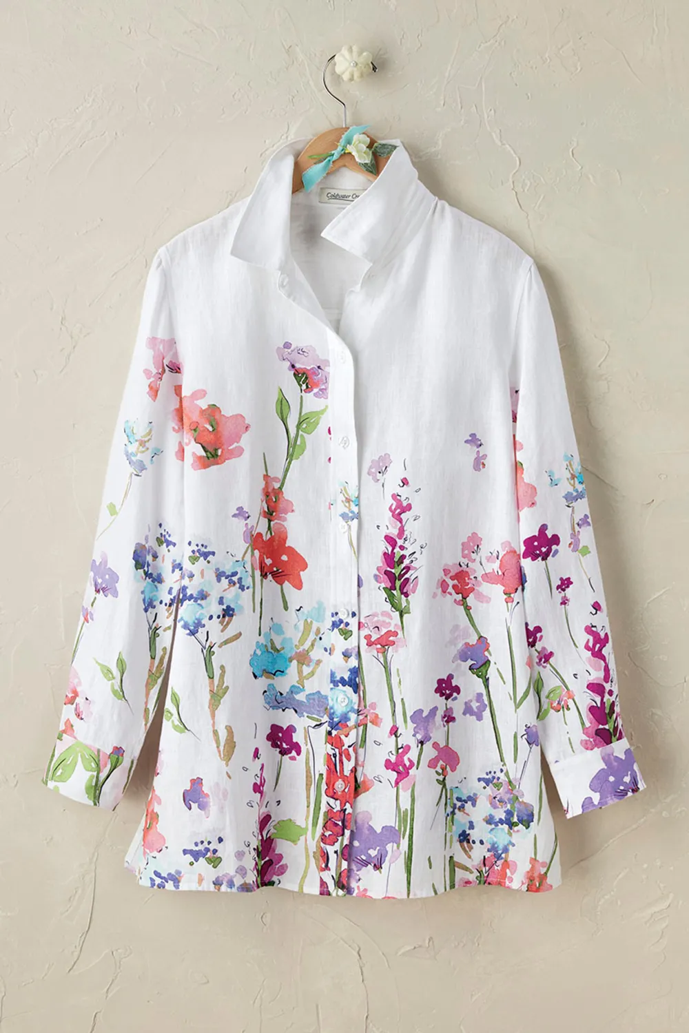 Watercolor Linen Tunic