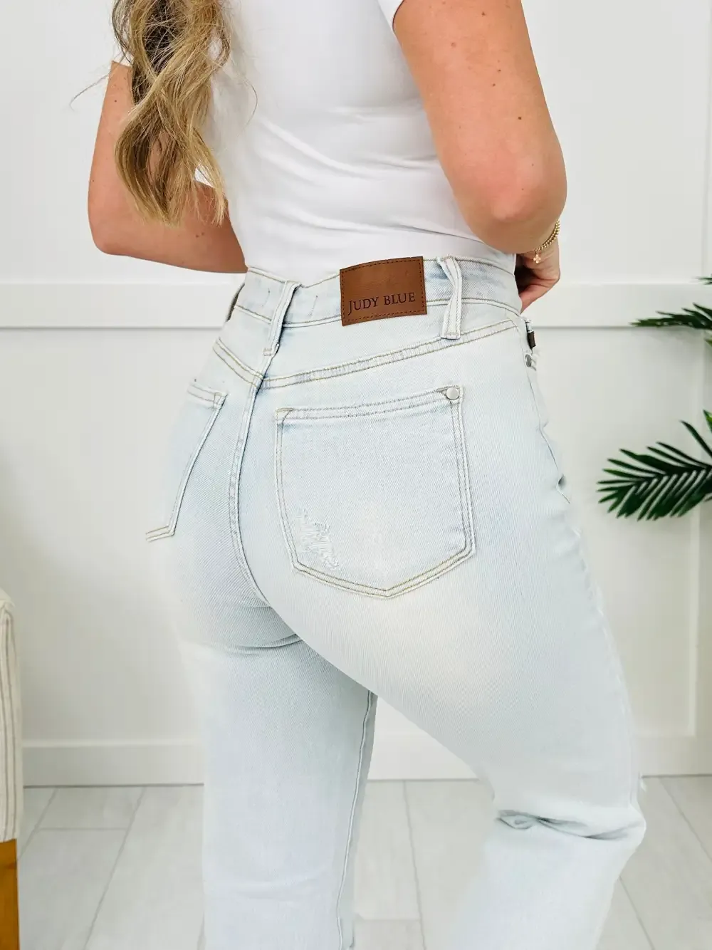 Judy Blue Cut it Out Bootcut Jeans