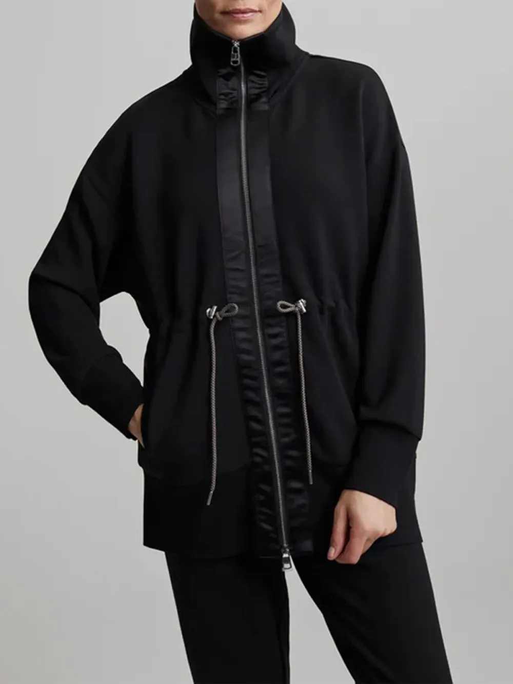 Turtleneck Casual Zipper Track Suit