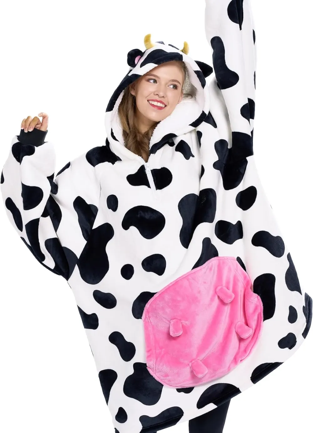 Panda Wearable Blanket Hoodie