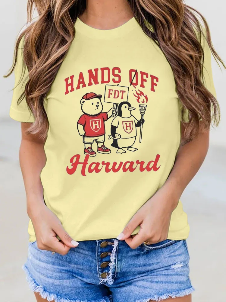FDT Hands Off Harvard Anti Trump Shirt