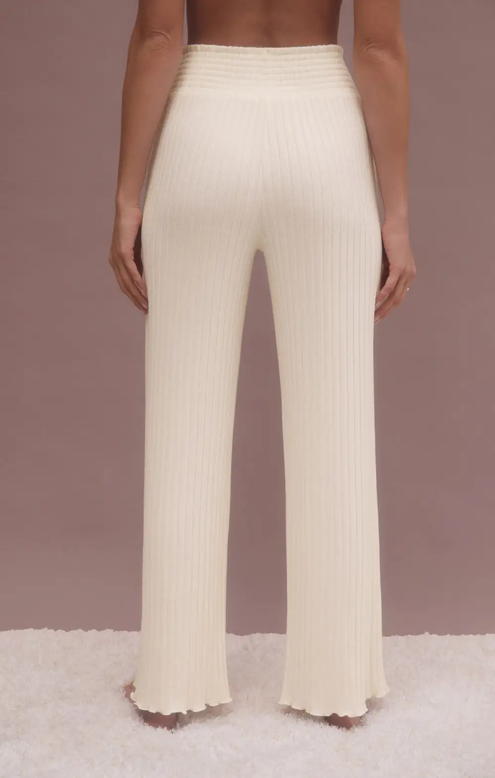 Dawn Smocked Rib Pant