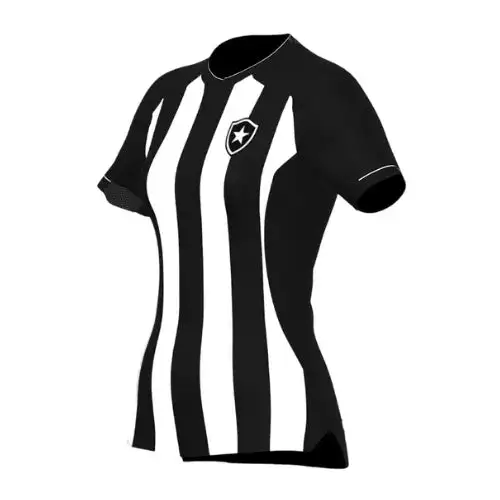 Camisa Botafogo Home 22/23 Feminina - Preta e Branca