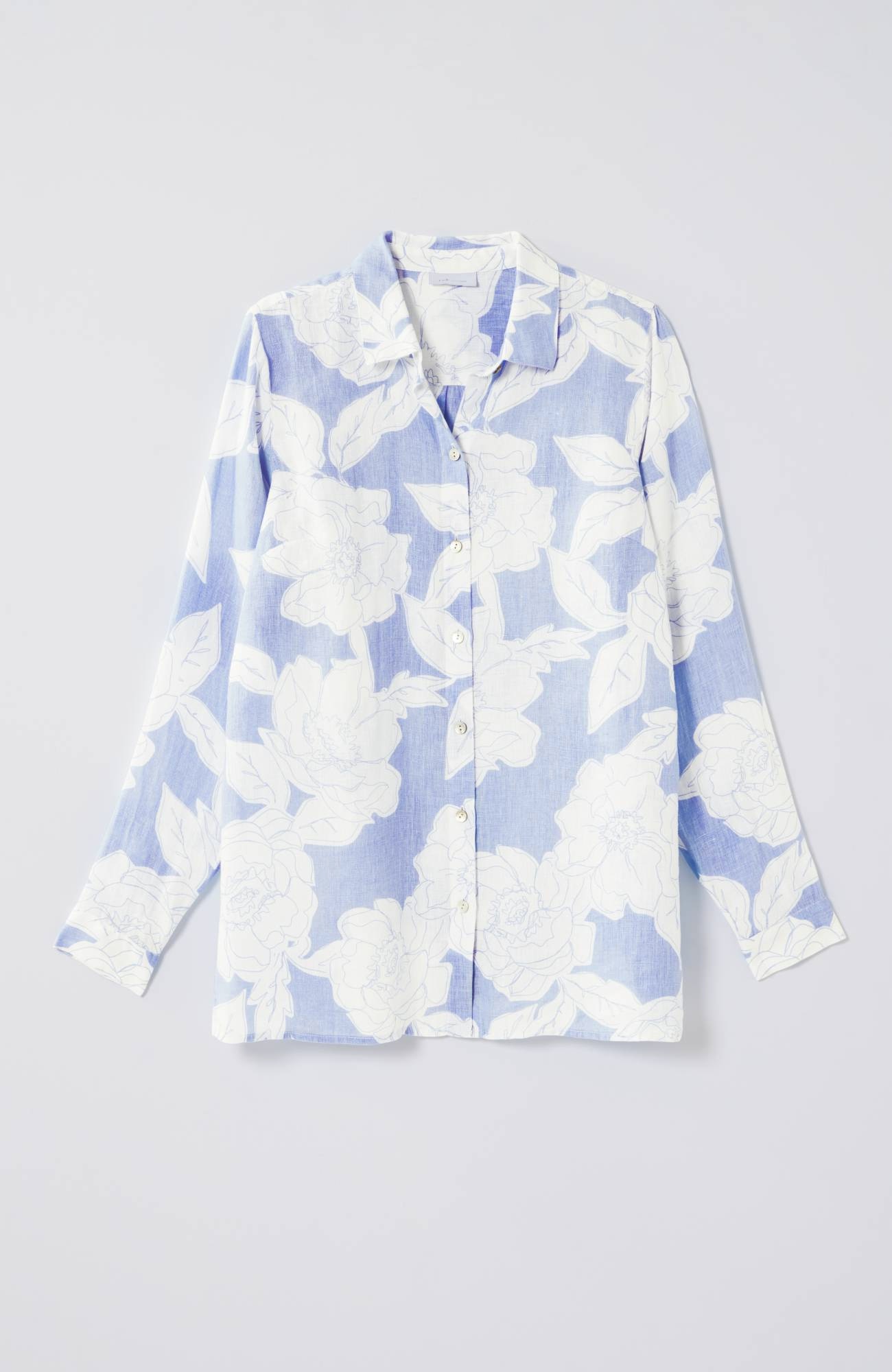 Everyday Linen Button-Front Shirt