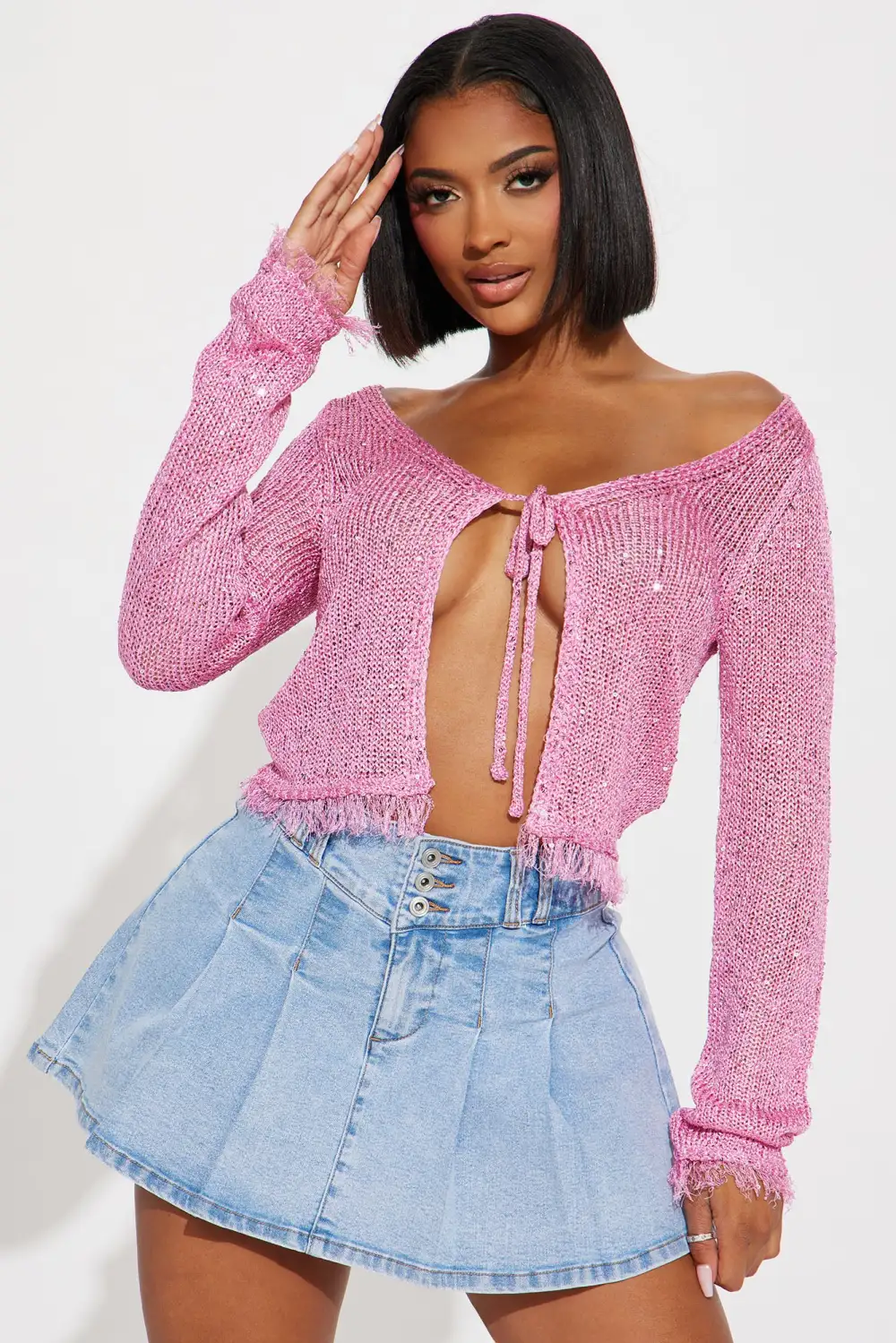 Nilsa Cardigan - Pink
