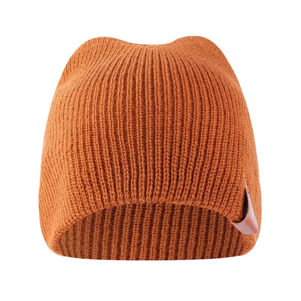Knitted Solid Beanie