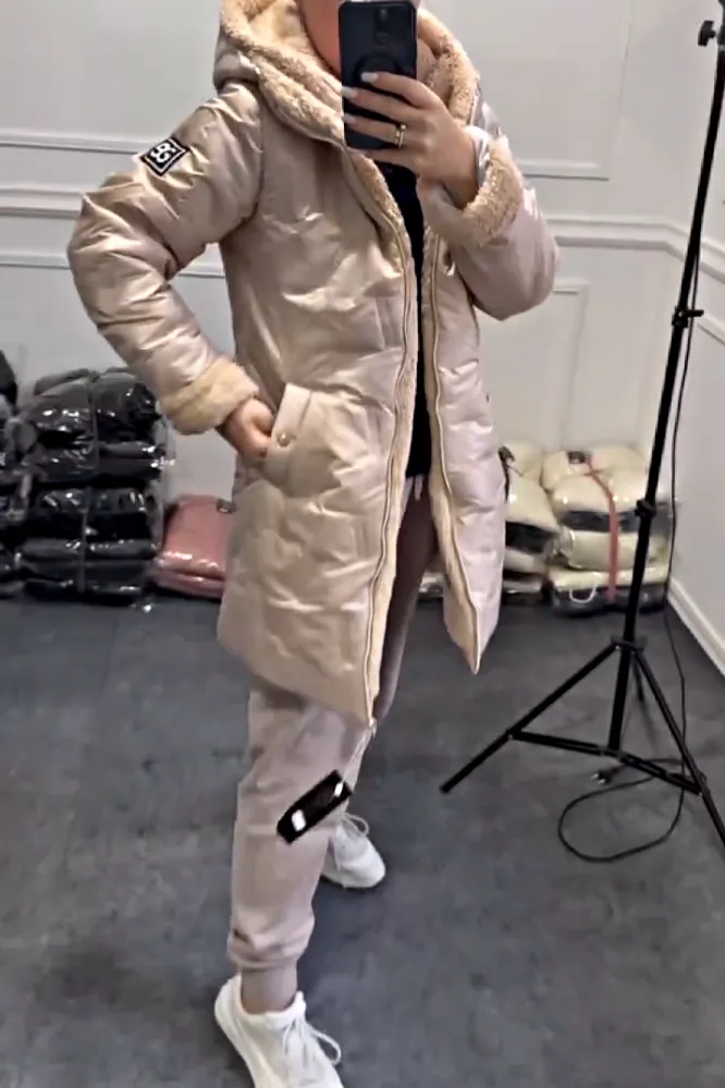 Women's casual down jacket