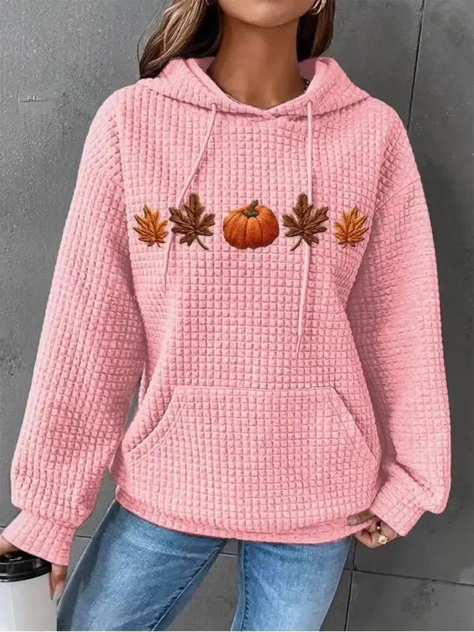Women's Fall Thanksgiving Pumpkin Hoodie