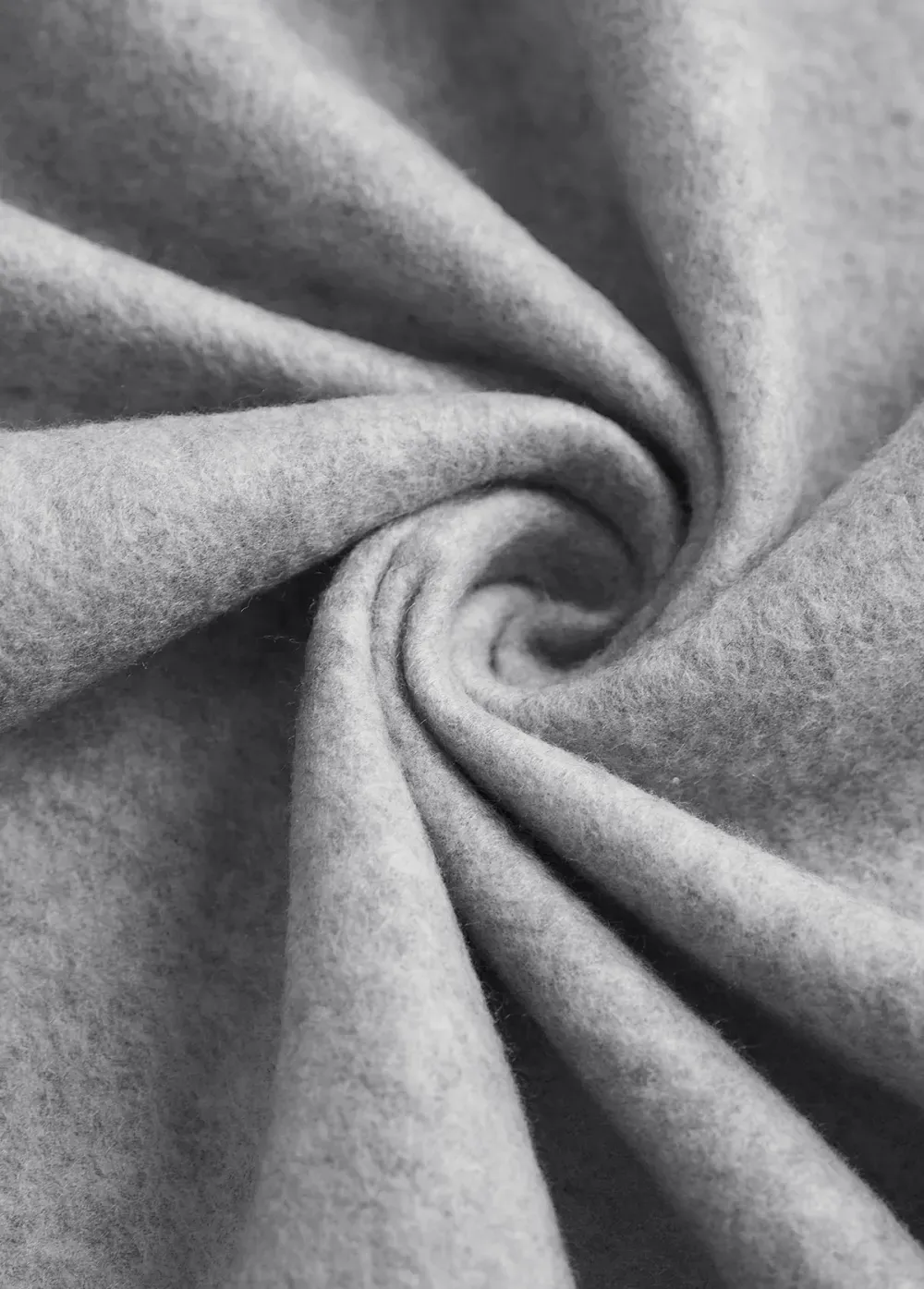 Grey Patchwork Long Sleeve Hooded Coat