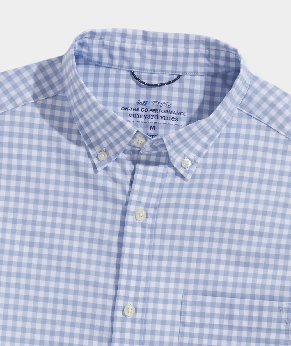 On-The-Go brrr° Gingham Shirt