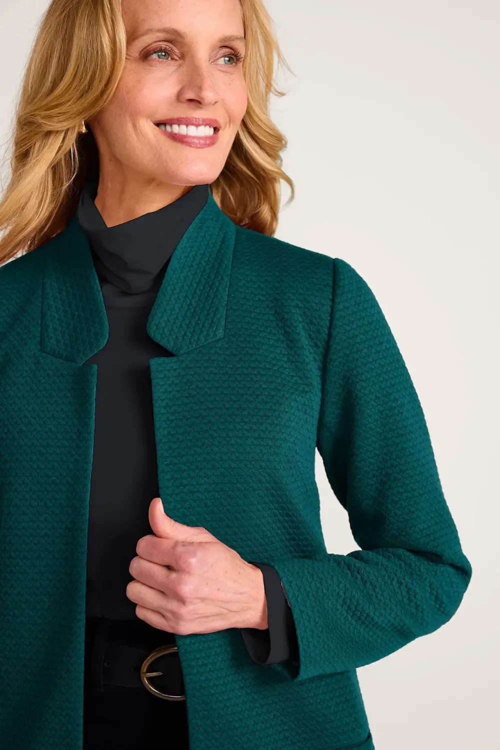 St. James Textured Knit Jacket