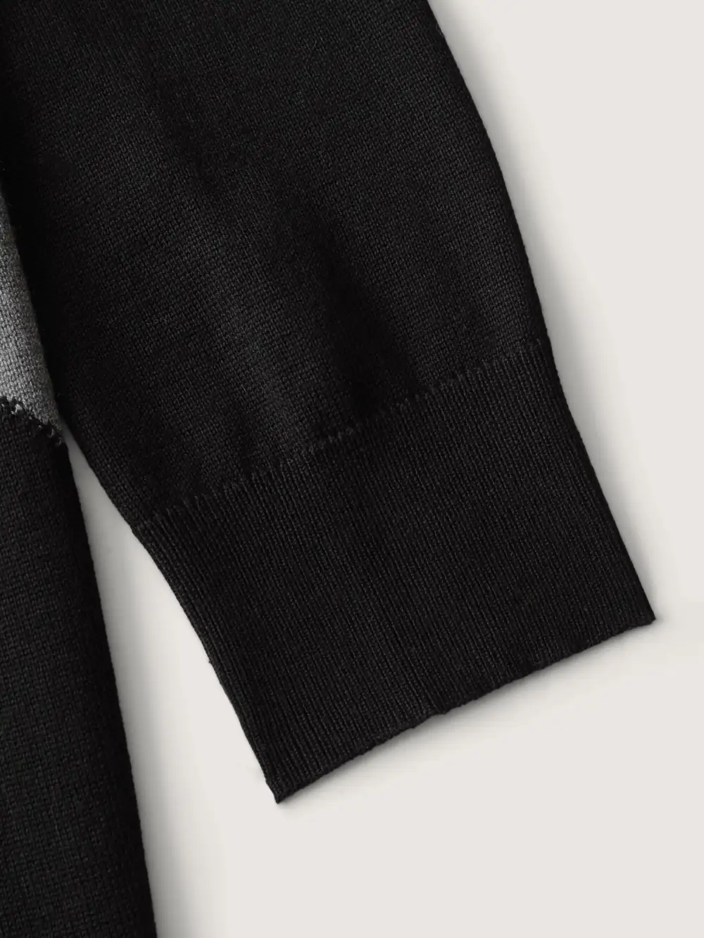 Color Patches Kimono Collar Pockets Knit Cardigan