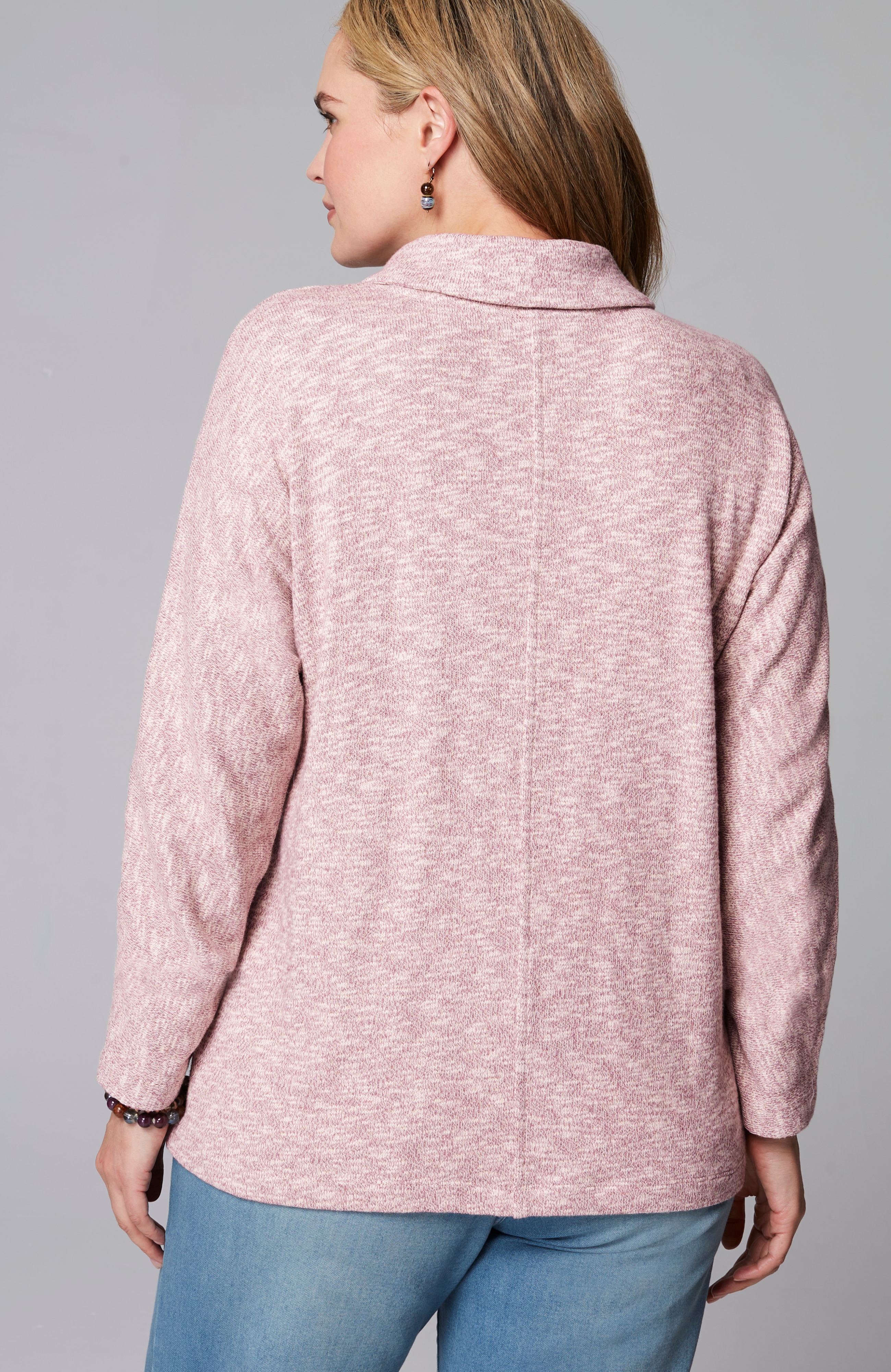Pure Jill Shawl-Collar Dolman Top