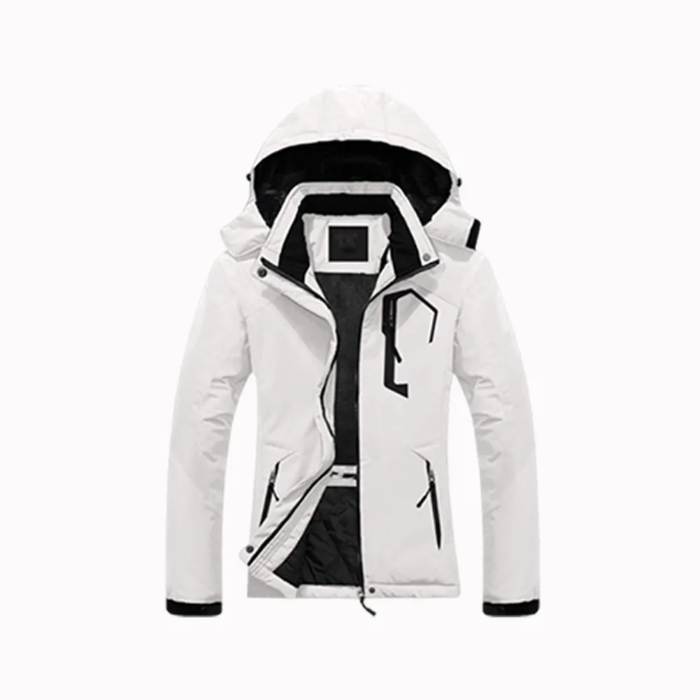 Women's Windproof Waterproof Winter Ski Jacket (Hooded)