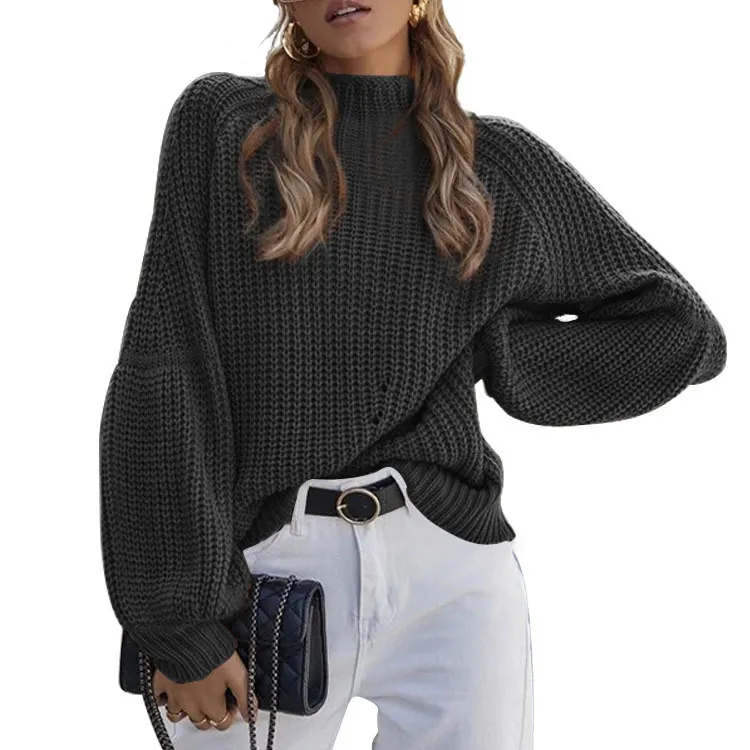 Vintage Loose Slouchy Button Front Cardigan Sweaters