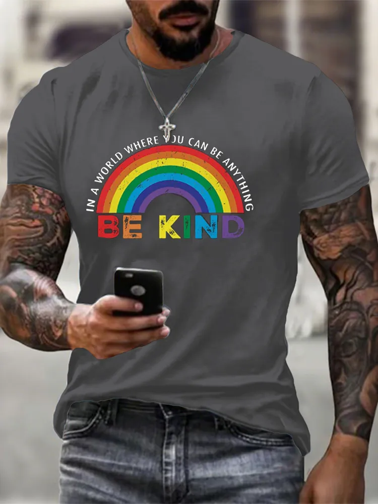 Men'S T-Shirt Gay Pride LGBT T Shirt