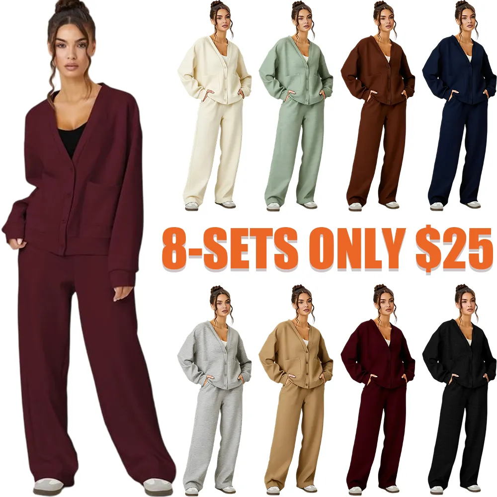 Women’s Fall Slouchy Cardigan & Trouser Set