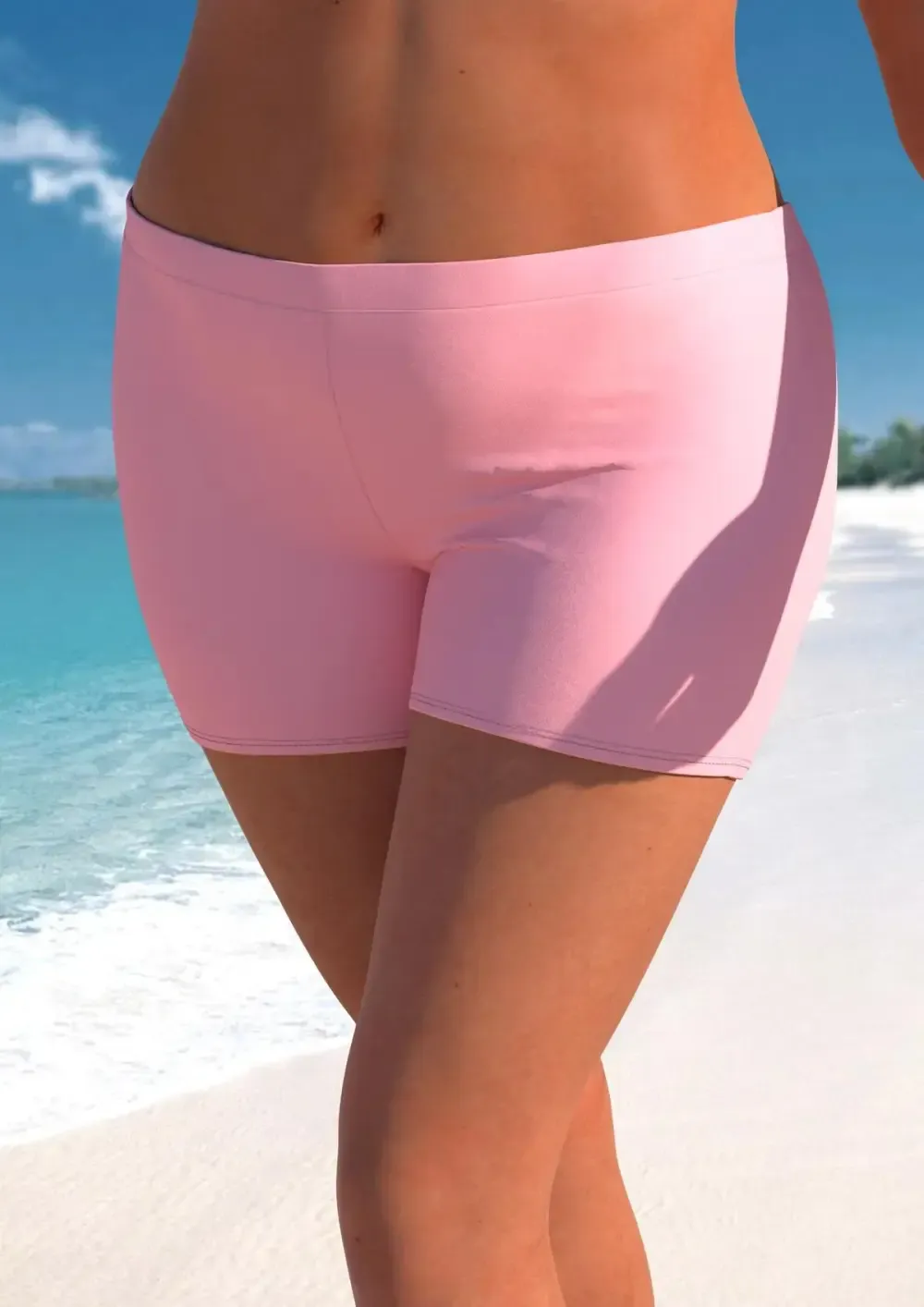 Plus Size Patchwork Navy Tankini Top