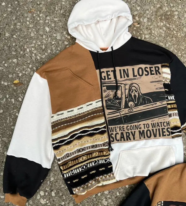 Brown hoodie sweatshirts how perfect and cozy piece for your Halloween day