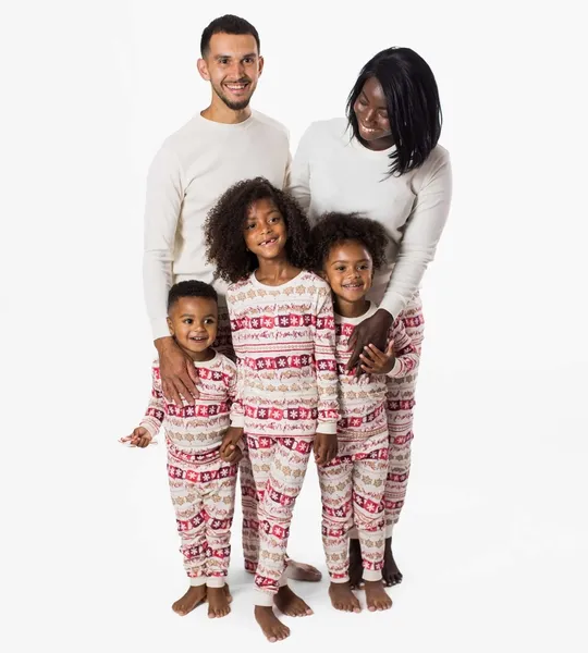 Guide My Sleigh Matching Organic Cotton Pajamas