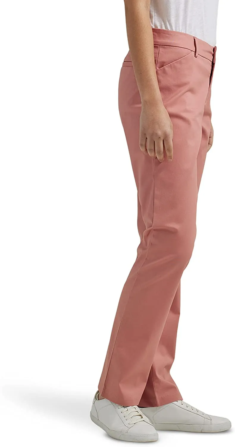 Women's Wrinkle Free Relaxed Fit Straight Leg Pant