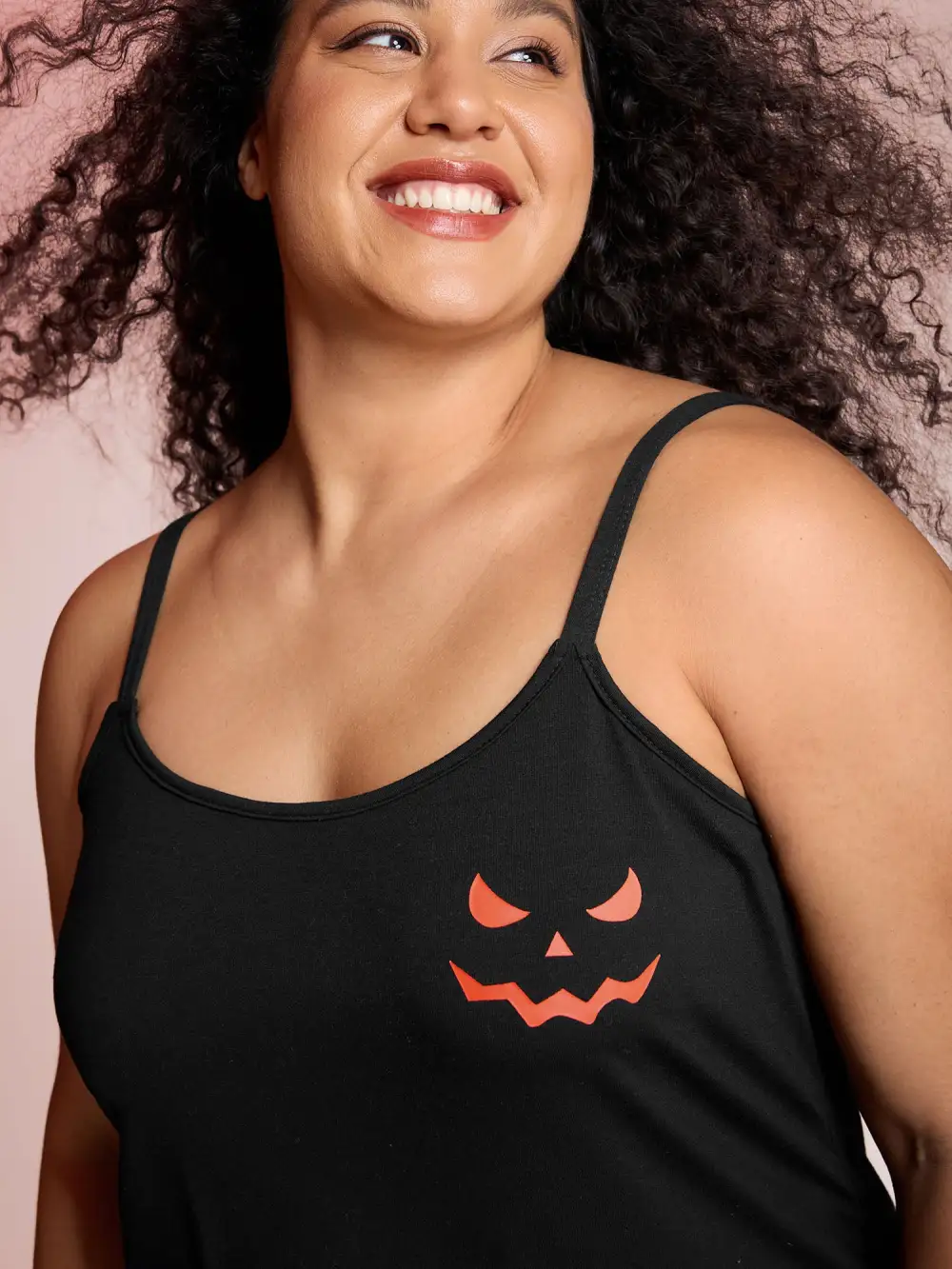 Stretchy Plaid Contrast Loungewear Set